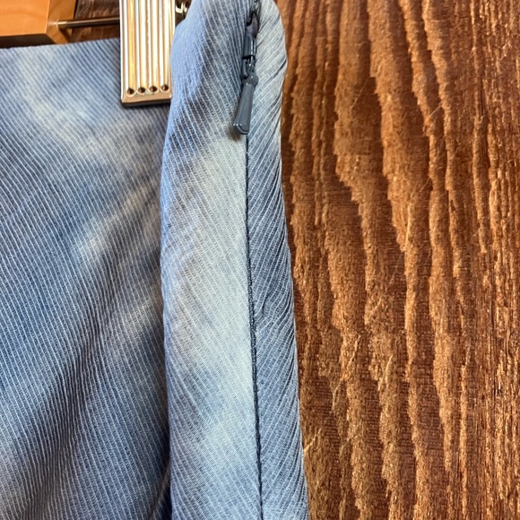 Madewell (Size 2) Slip Midi Skirt (Storm Cloud Blue) Boho Festival Travel Beach - Picture 3 of 7